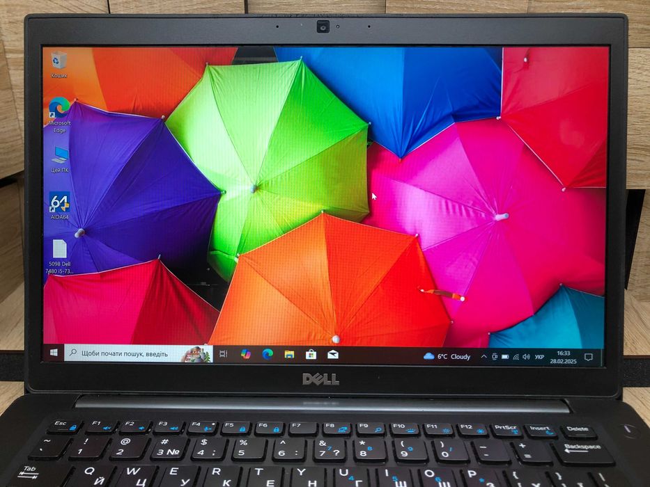 №5098 Ноутбук Dell Latitude 7480 14" FHD IPS/i5-7300U/SSD256Gb/8Gb