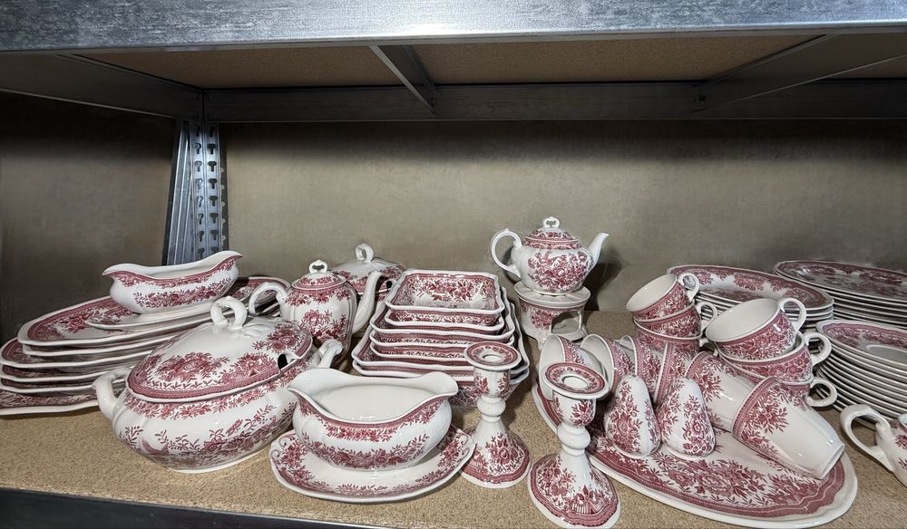 Вінтажний сервіз Vileroy&boch Fasan рожевий