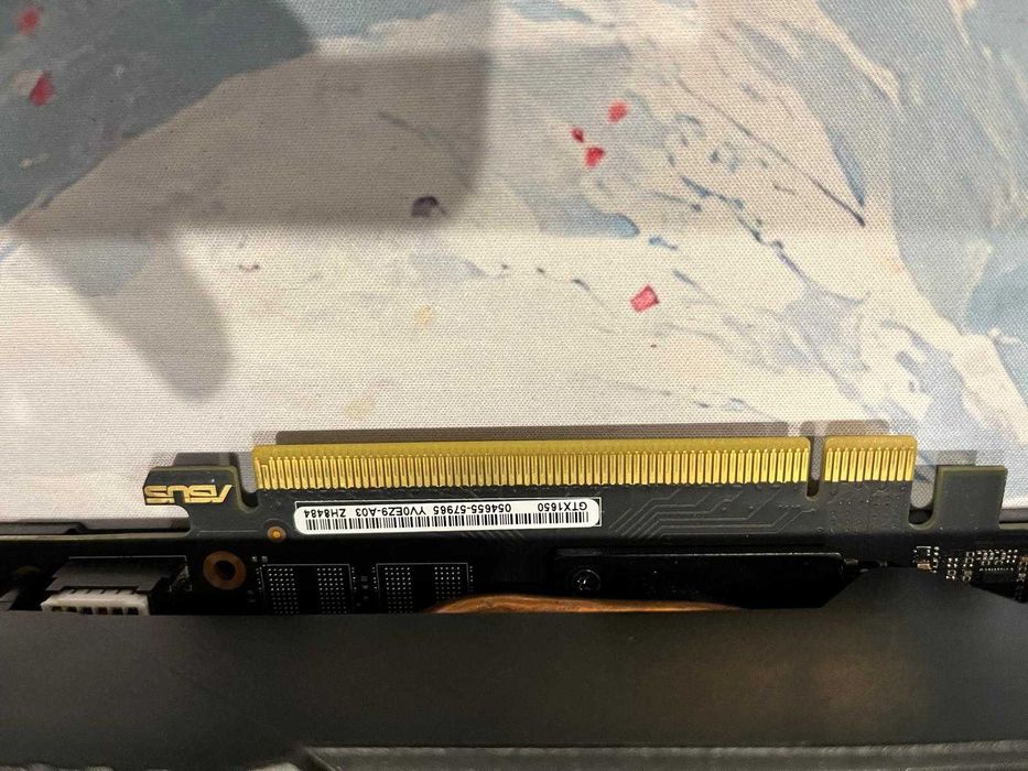 Asus Tuf Gaming GTX 1650 w stanie BARDZO DOBRYM