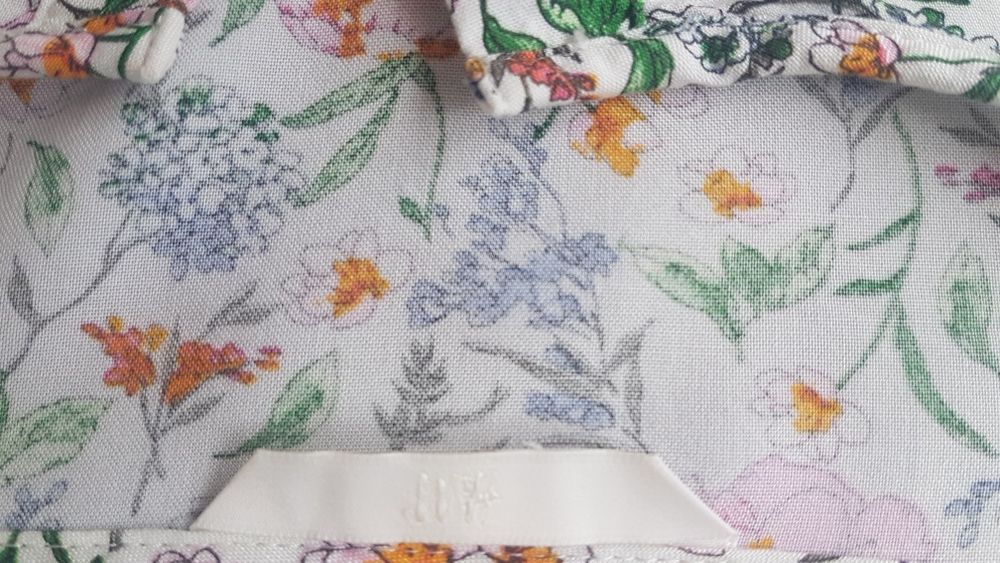 Letnia sukienka H&M hm, r. L 40,  w kwiaty