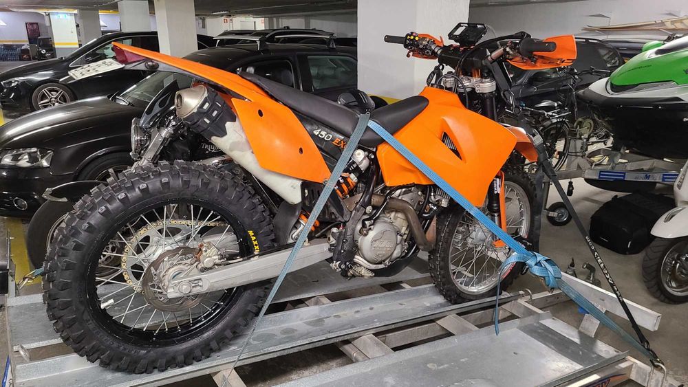 KTM 450 EXC 2007 matriculada