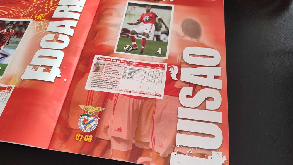 Benfica - Álbum do Plantel 07-08