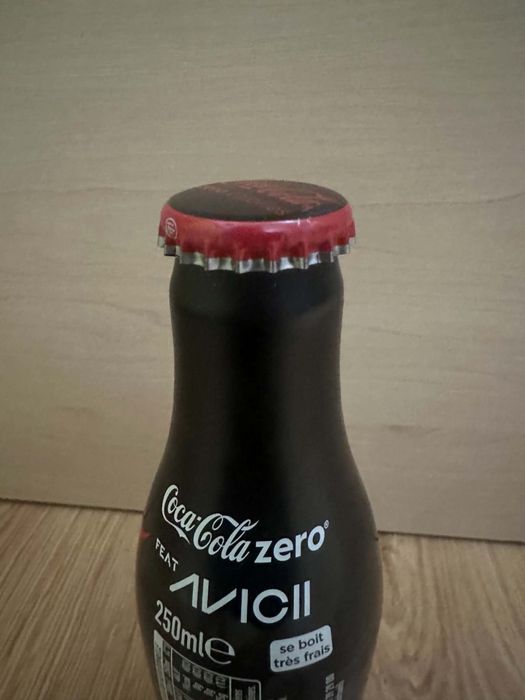 Limitowana Coca-Cola Zero feat. AVICII 250 ml Przedmiot Kolekcjonerski