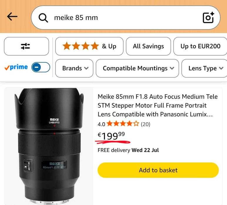 Sony ZV-E10 + Tamron 18-300 + Meike 81 mm 1.8