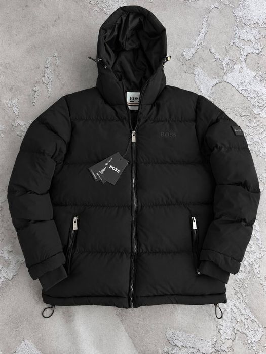 Чоловіча зимова куртка Boss [S,M,L,XL,XXL,XXXL]
