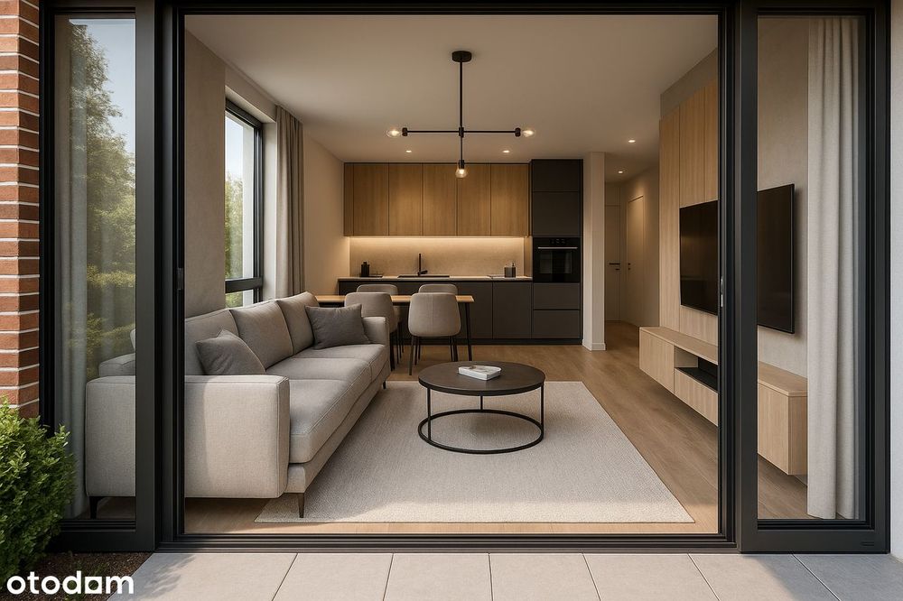 Apartament z ogrodem 85mk