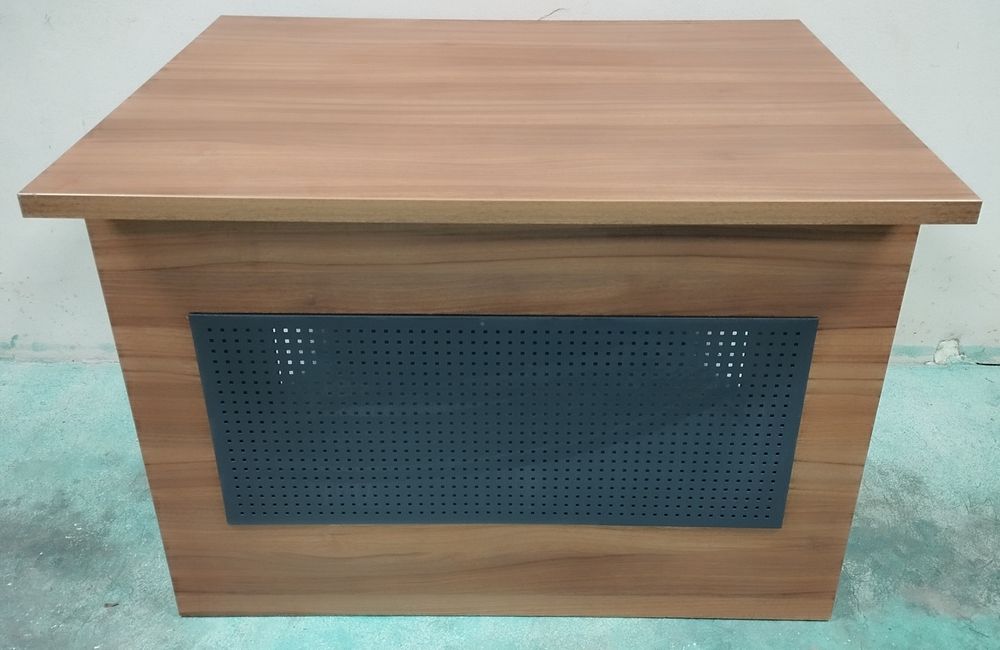 Nowa lada recepcyjna / sklepowa z nadstawką i kontenerkiem – solidna!