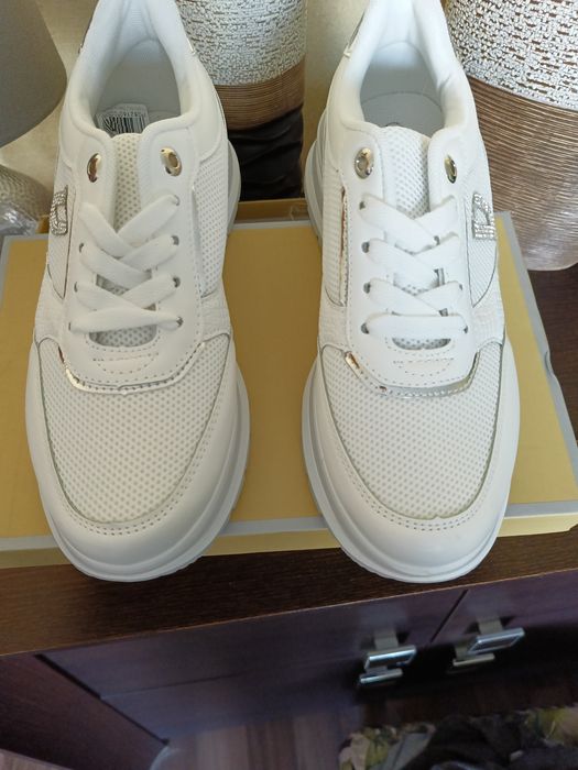 Sneakersy sportowe białe,siateczka,38,,Czasu.nowe