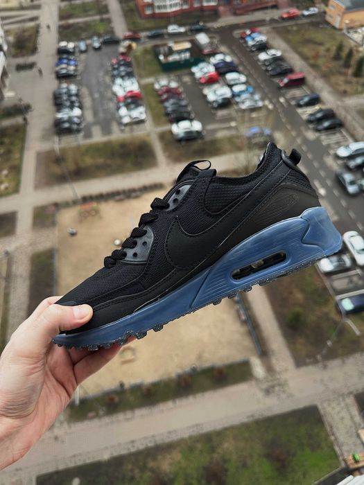 Мужские кроссовки Nike Air Max Terrascape 90 'Triple Black' Luxe.