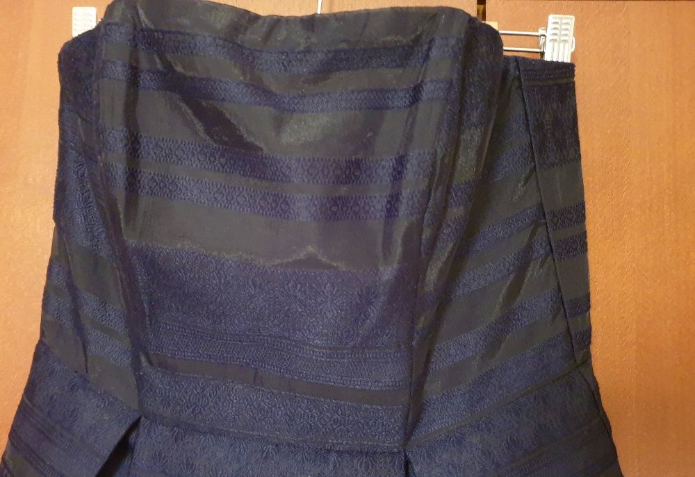 Sukienka H&M r. 40 granatowa, elegancka