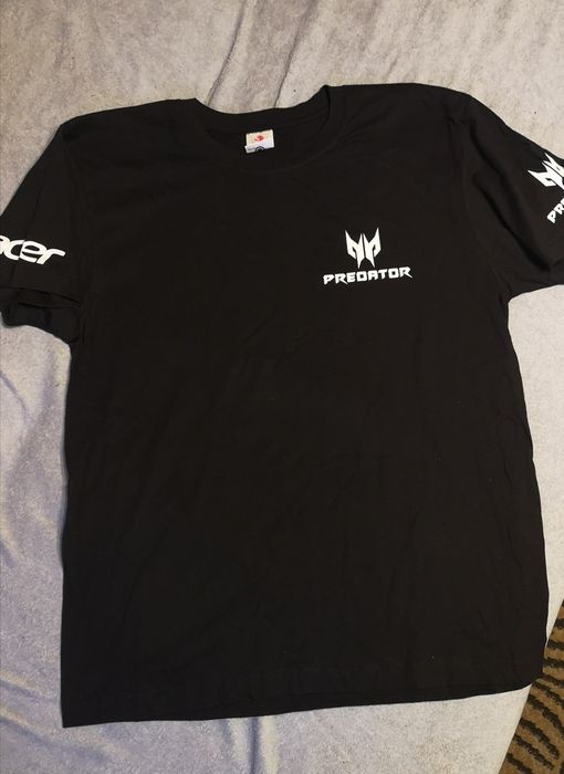T-shirt męski M czarny
