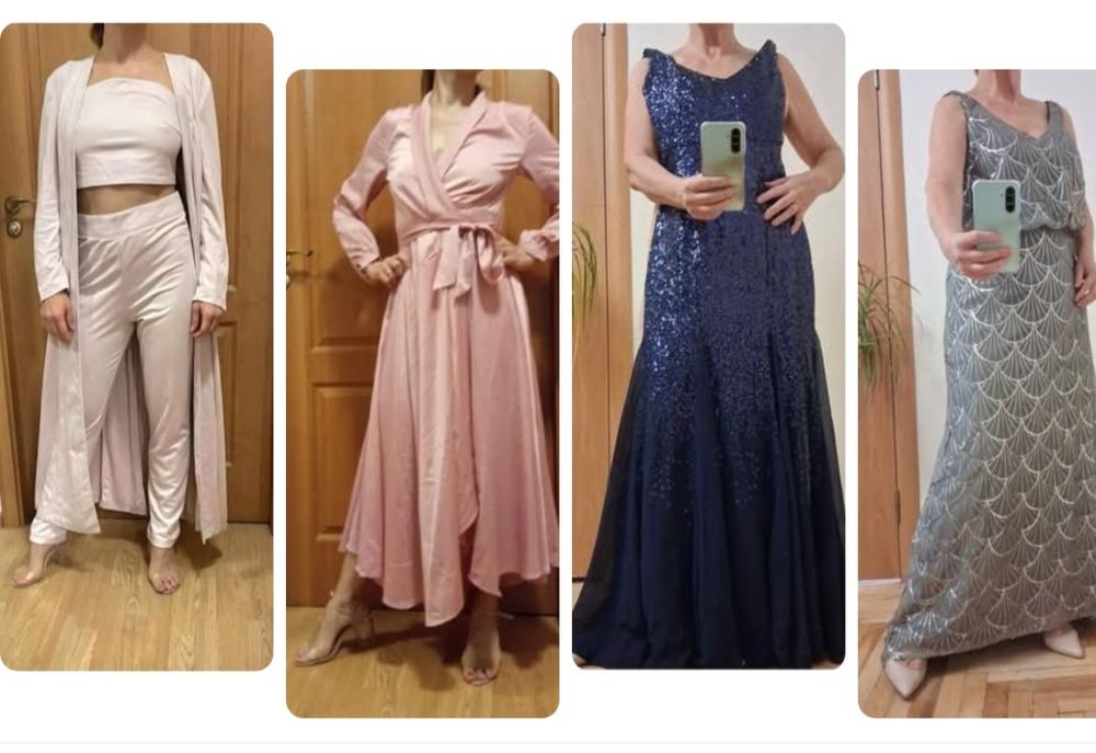 Шикарні  сукні, костюми, розмір 8-14