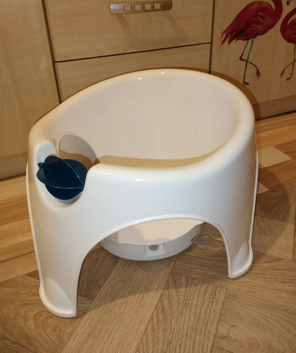 Krzesełko do kąpieli dla dziecka  7-16 miesięcy. Białe. Thermobaby Aquafun.
