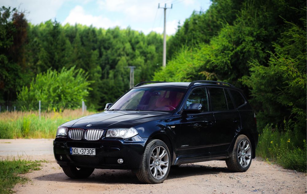 BMW X3 xDrive30d 231 KM • Automat • LCI • Jasna Skóra • Carbonschwarz 416 • ZAMIANA