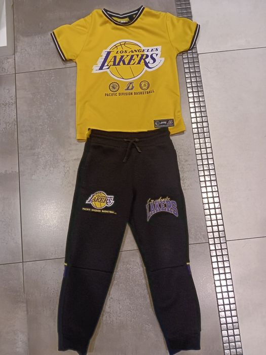 Dres krótki rękaw + spodnie NBA 5 /6 lat roz.116