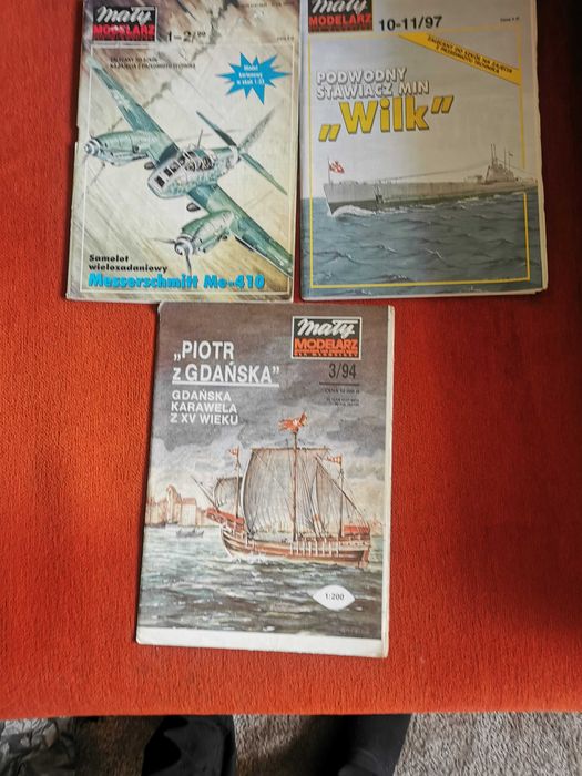 Modele kartonowe reszta z kolekcji