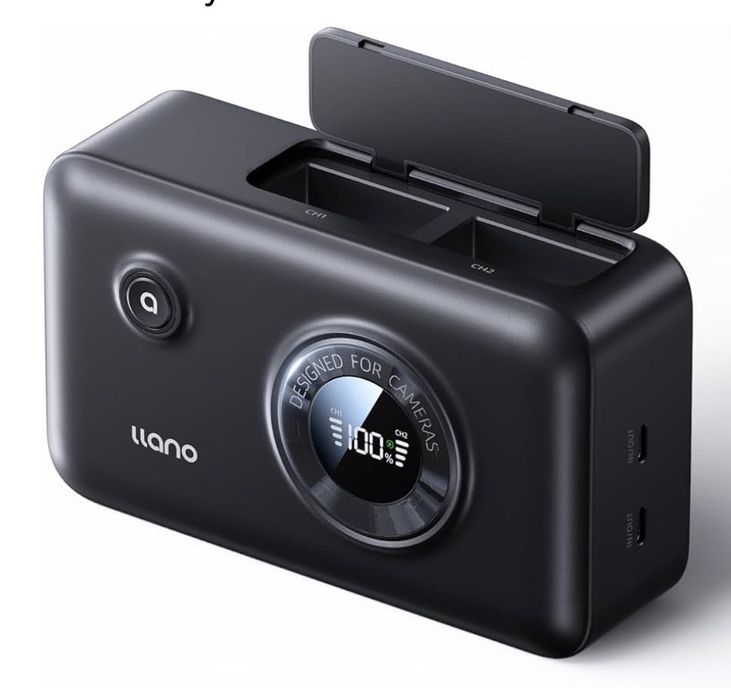Зарядний пристрій llano 2-in-1 TurboCell Canon LP-E17 + Power Bank 20W