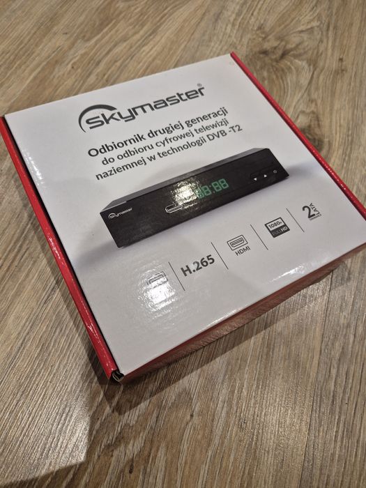 Tuner WIWA H.265 odbiornik telewizji cyfrowej dekoder