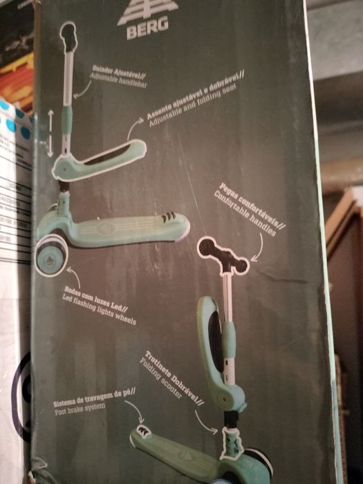 Trotinete berg com assento