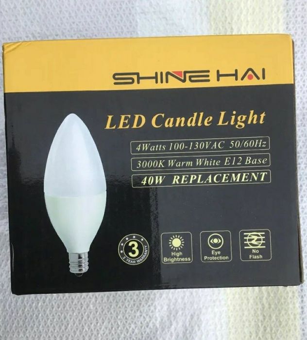 Светодиодные лампочки 6шт