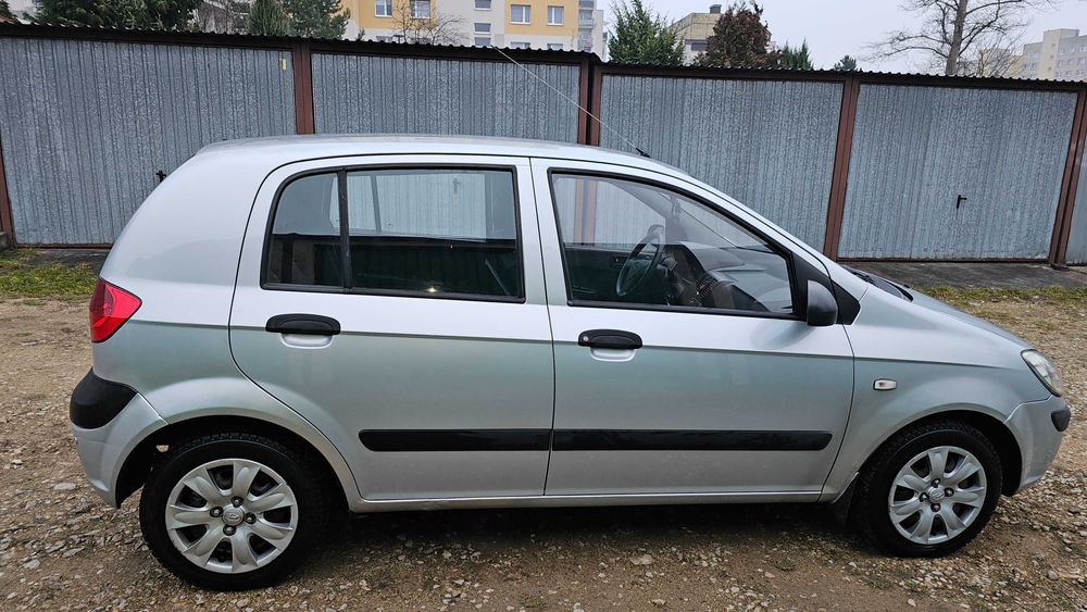 Hyundai Getz 1.1 2009 r. 107000 km, klima, czujniki parkowania