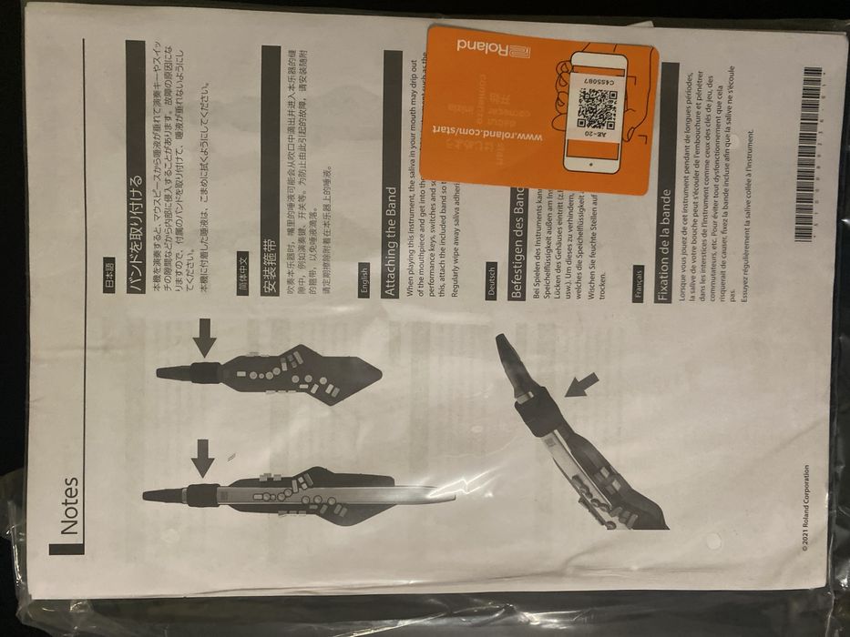 Roland AE-20 aerophone saksofon cyfrowy