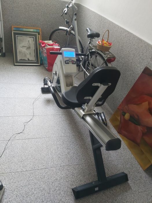 Bicicleta estaticas reclinada