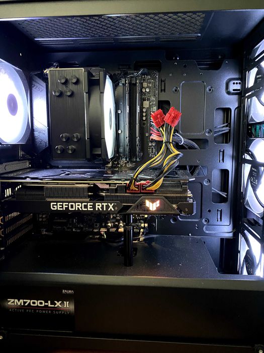 Ігровий ПК ASUS TUF Gaming RTX 3060 Ti, R5 5600X, 32GB RAM, SSD 1TB M2