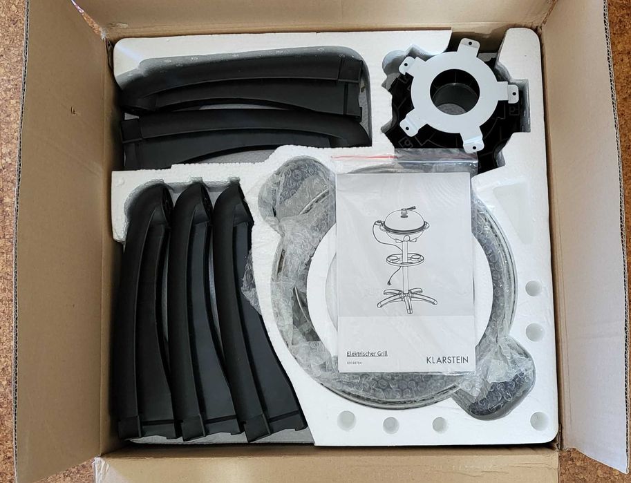 Klarstein Grillpot 10028784, Grelhador Elétrico 1600W, Novo