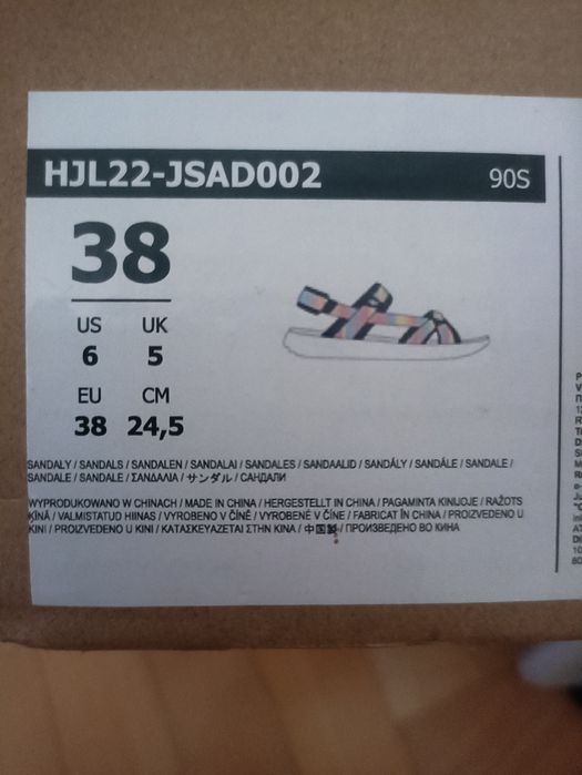 Sandały sportowe 4F rozm 38