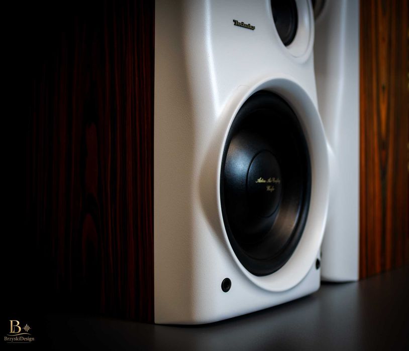 Kolumny Technics po renowacji - piękne!