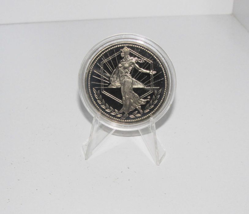Medal/Coin "L'Europe - La Semeuse" Política, 2001 UNC