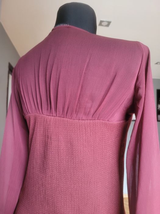 Bluzka Mohito roz. L kolor bordowy