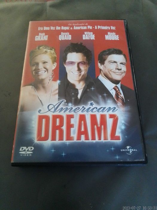 DVD American Dreamz Movie Hugh Grant Dennis Quaid Paul Weitz PORT. SUBTITLES