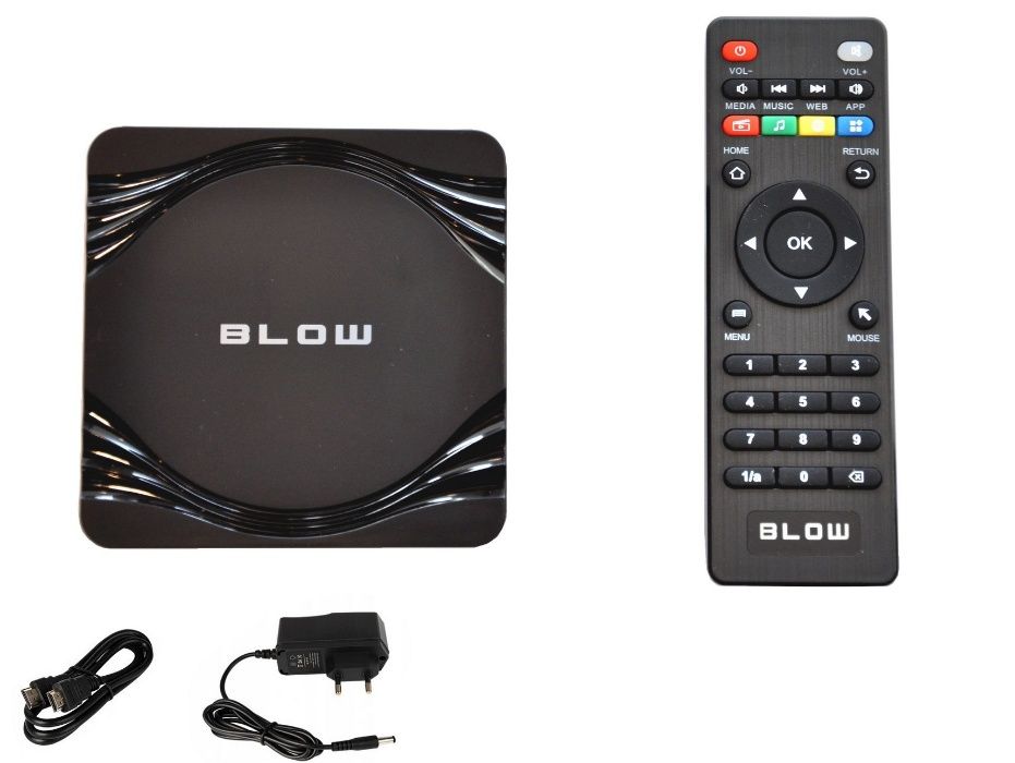 NETFLIX SMART TV BOX ANDROID 4K Ultra HD WiFi Odtwarzacz Multimedialny