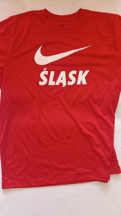 Nowe -T-shirt koszulka treningowa WKS Śląsk, r. XL