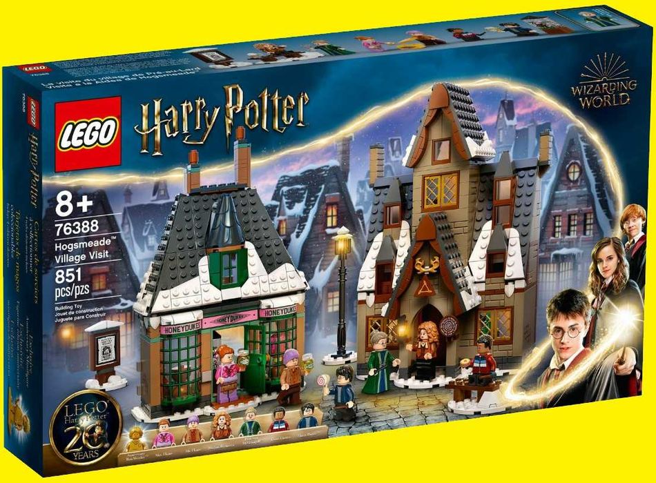 Lego Harry Potter kompletna kolekcja złote figurki 20 lecie serii MISB
