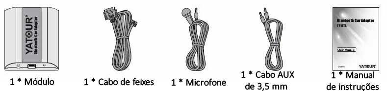Adaptador de Música Yatour-BTK Toy 1 / Bluetooth / Para Toyota Lexus