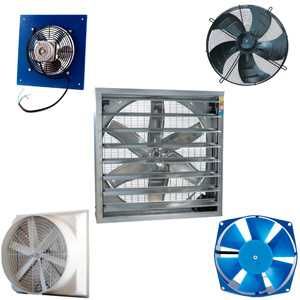 Вентилятор для птахоферми теплиці свинарника ферми вентиляція