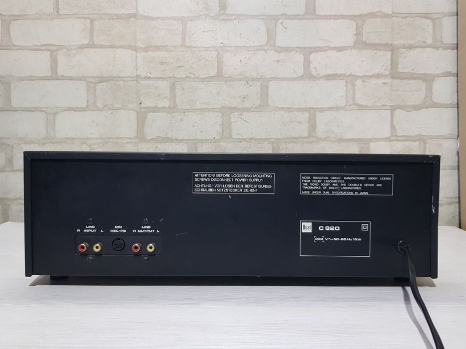 Стерео касетна дека/касетная Dual C 820  б/у з Німеччини