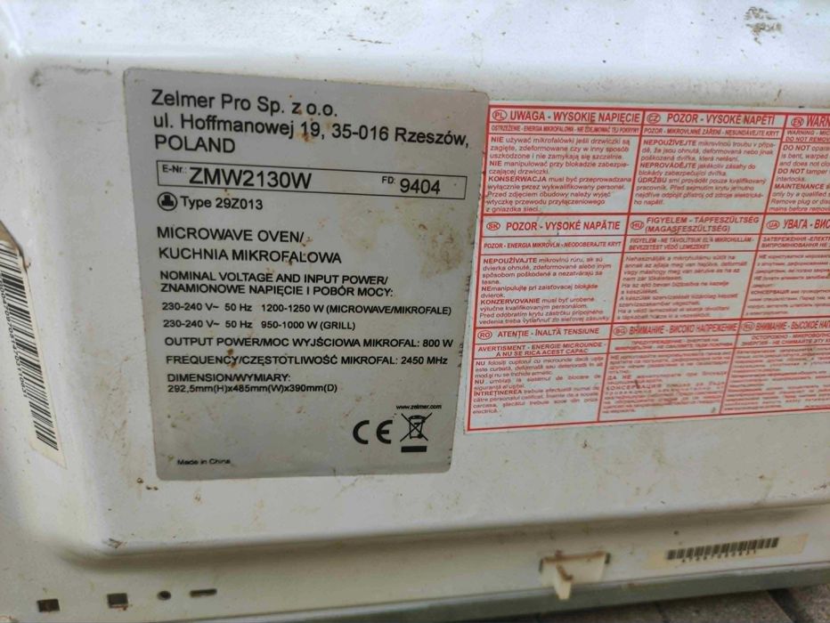 Transformator mikrofala trafo