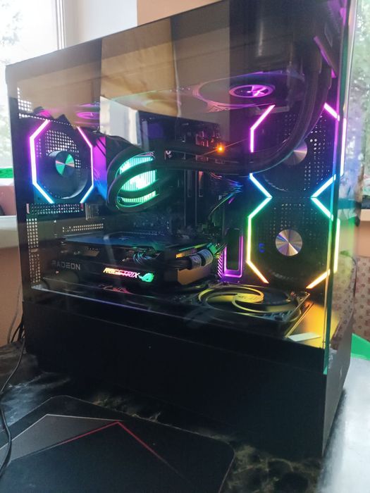 Ігровий пк ROG strix rx 6600 xt, 5 3600, 16gb 2666mhz, full hd, 256gb