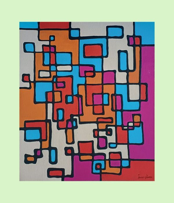 Quadro / Tela Pintura abstrata - Arte contemporânea