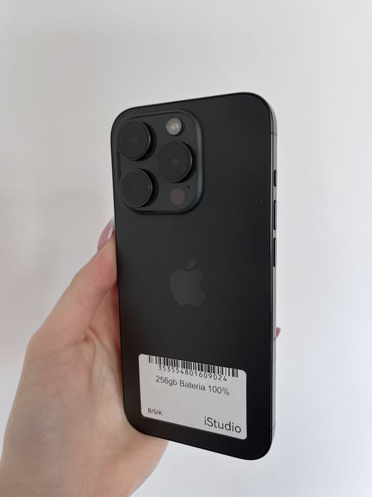 RATY 0% iPhone 15 Pro 256 GB BATERIA 100% GWARANCJA 12 miesiecy !!!