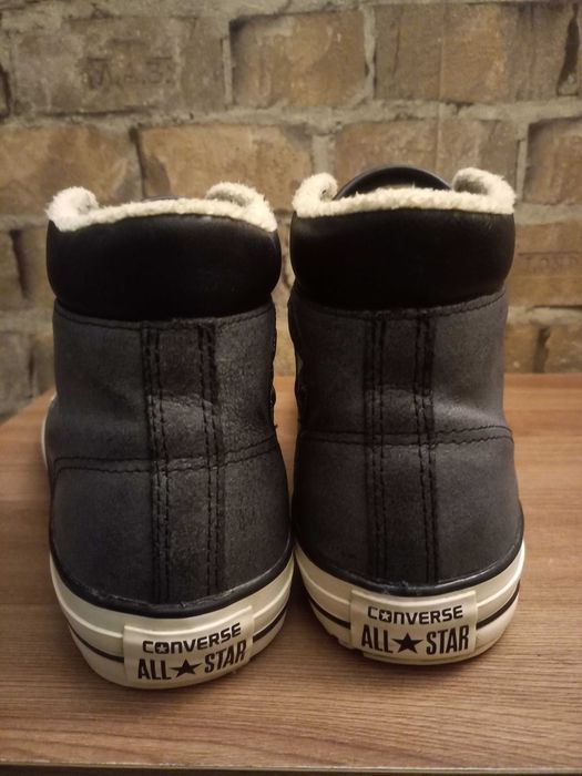 Converse кеды мужские Chuck Taylor Leather Faux Fur Lined Hi-Top р 46.