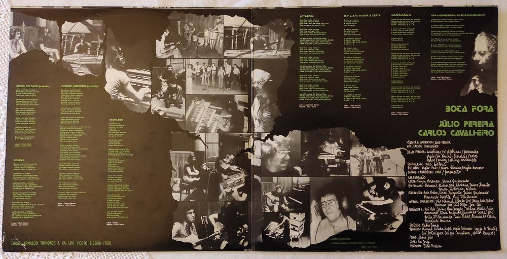 Júlio Pereira, Carlos Cavalheiro - Bota Fora LP 1975