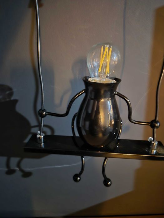 Kinkiet, lampa młodzieżowa loft / industrial / boho