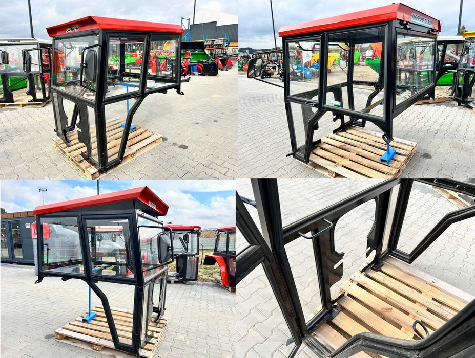 Kabina Ursus ciągnikowa C330 C360 MF235 MF255 T25 +wycieraczka --RATY-