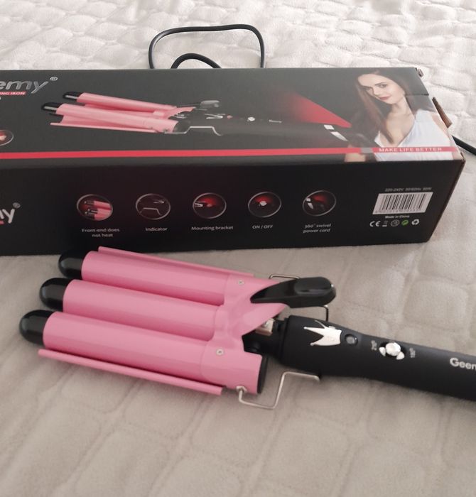 Плойка Geemy, потрійна хвиля