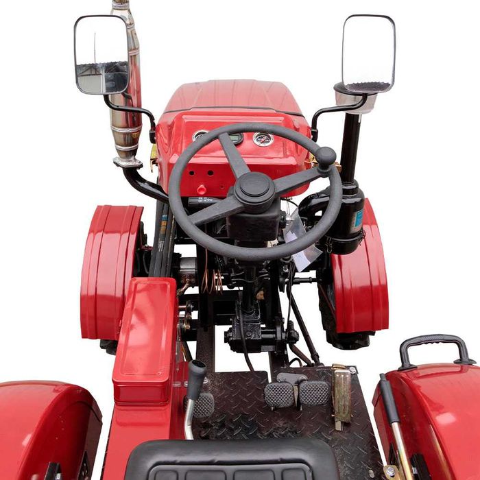 Трактор KENTAVR 200B в комплекті з навісним механізмом і фрезою